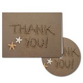 Sand Writing Thank You Note with Matching CD